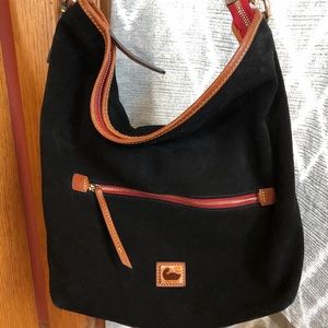 Dooney & Bourke Camden Suede Hobo Crossbody